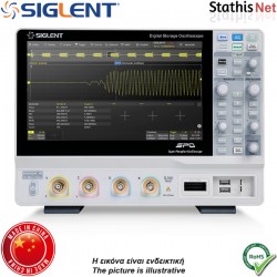 Ψηφιακός παλμογράφος 4 καναλιών 12-bit 100MHz SDS2104X HD Siglent