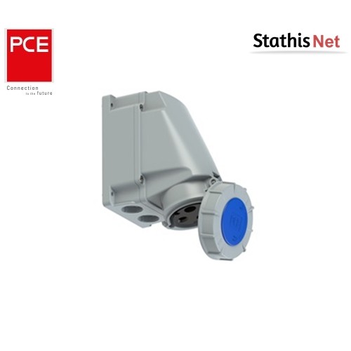 Πρίζα τοίχου βιομηχανική θηλυκή 3pin 63A 230VAC IP67 133-6 PCE