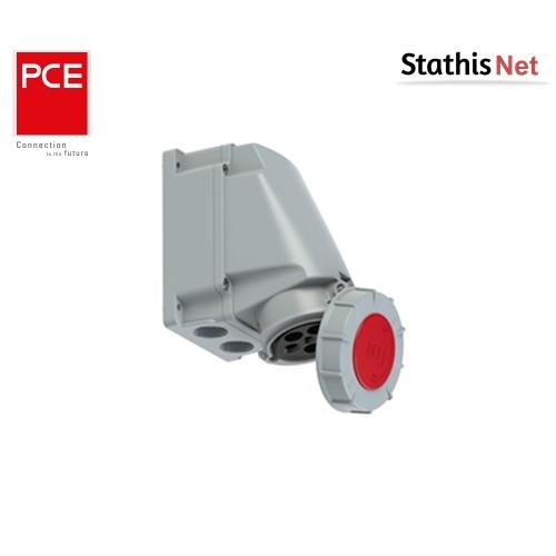 Πρίζα τοίχου βιομηχανική θηλυκή 5pin 63A 400VAC IP67 135-6 PCE