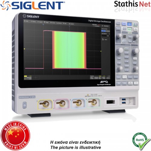 Ψηφιακός παλμογράφος 4 καναλιών 500MHz 5 GSa/s SDS6054A Siglent