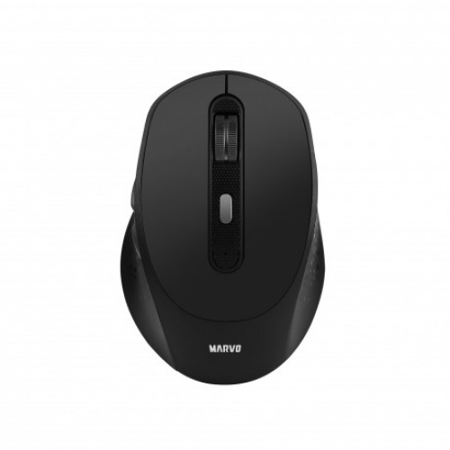 Mouse optical silent ασύμαρτο + Bluetooth μαύρο WM106W Marvo