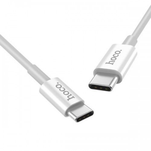 Καλώδιο φόρτισης & συγχρονισμού USB Type-C  -> Type-C 1m full speed λευκό X23 Hoco