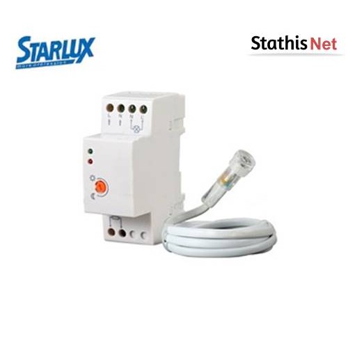 Αισθητήρας μέρας-νύχτας 20A 230VAC IP65 ράγας με καλώδιο ST308 Starlux