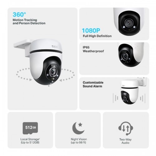 Κάμερα pan tilt IP65 Wi-Fi HD 1080pTapo C500 TP-Link