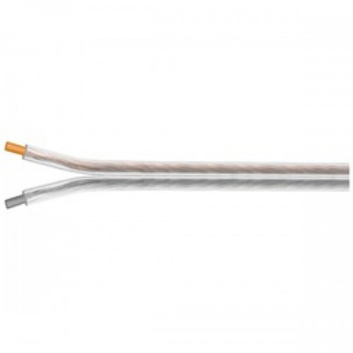 Καλώδιο ηχείων διάφανο 2x1,0mm OFC S/C OD6,4