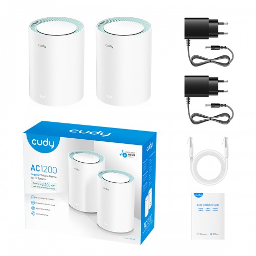 Mesh Range Extender AC1200 M1300 2-Pack CUDY