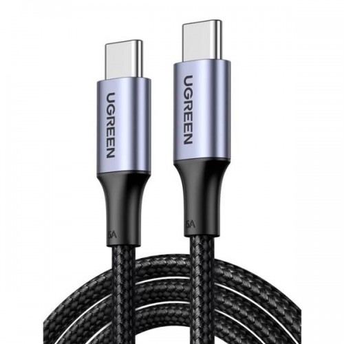 Καλώδιο φόρτισης & συγχρονισμού USB Type-C  -> Type-C 2m 5A full speed μαύρο US316/70429 Ugreen