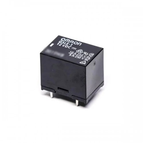 Relay ultra-miniature 12V DC 10A 400ohm 1 Form C SPDT G5LE-1-VDDC12 Omron