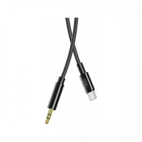 Καλώδιο USB 2.0 type C -> audio 3.5mm αρσενικό για Smartphones 1m ΝΒ-R211BK XO