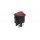 Διακόπτης rocker ΟΝ-OFF 16A 250V 4Pin  κόκκινος με λυχνία στρόγγυλο κουμπί RK2-13D Soken
