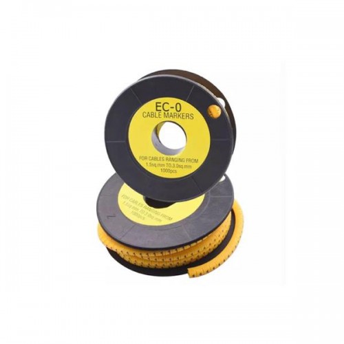 Σήμανση καλωδίων με ένδειξη ( 2 ) διατομής 2,0 - 3,2mm EC-0 CHS