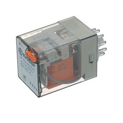 Relay 24VAC 10A 11Pins τύπου λυχνίας 60.13.8.024.0040 Finder