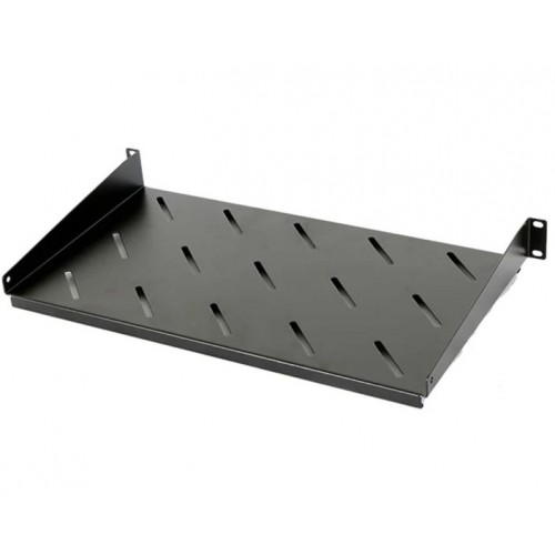 Ράφι 2 σημείων 19'' 1U Β25 διάτρητο για rack αντοχής 20kgs Β25 DateUp