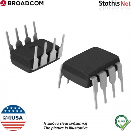 IC Optocouplers HCPL-2630-020E DIP-8 Broadcom/Avago