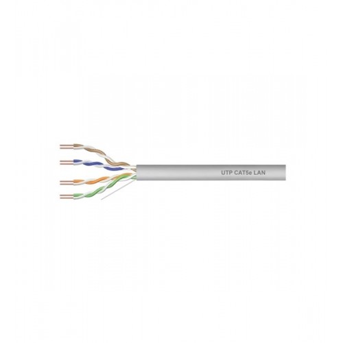 Καλώδιο δικτύου UTP CAT5e 4pare 24AWG Βραδύκαυστο γκρι 305m LSZH Dah San