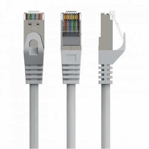 Καλώδιο patch cord S/FTP CAT6A 0.25m LSZH γκρί Cablexpert