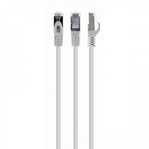 Καλώδιο patch cord S/FTP CAT6A 0.25m LSZH άσπρο Cablexpert