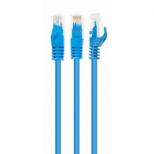 Καλώδιο patch cord UTP CAT6 0.25m μπλέ Cablexpert