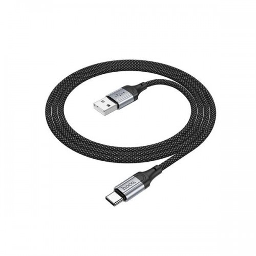 Καλώδιο φόρτισης & συγχρονισμού 3A USB A -> Type C 1m full speed μαύρο X102TBK Hoco
