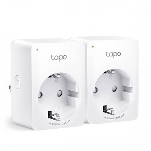 Πρίζα σούκο 16A λευκή Smart WiFi P110 (2-PACK) Tapo TP-Link