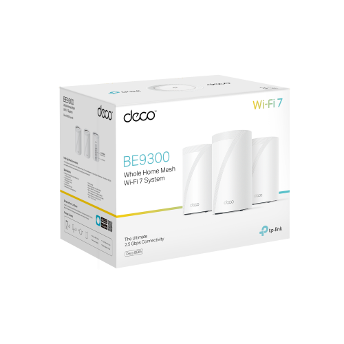 Mesh BE9300 Whole Home WiFi 7 System 3-Pack Deco