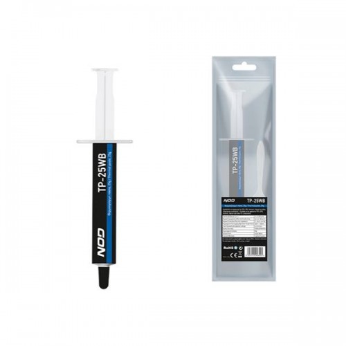Θερμοαγώγιμη Πάστα Σιλικόνη 25gr λευκή TP-25WB NOD