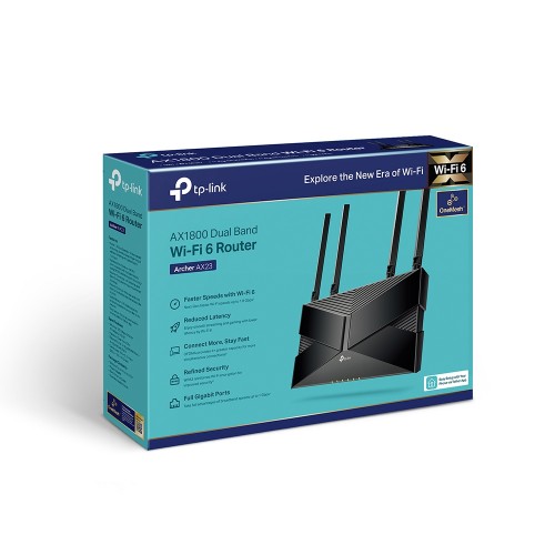 Router AX1800 Dual Band 5 Gigabit Wi-Fi 6 Archer AX23 TP-LINK