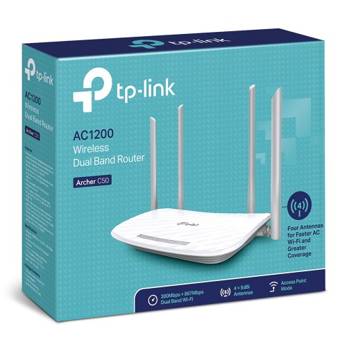 Router AC1200 wireless Dual Band Archer C50 TP-LINK