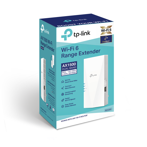Range Extender AX1500 WiFi 6 RE500X TP-LINK