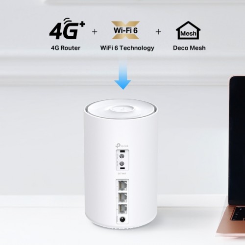 Mesh 4G+ AX1500 Whole Home Wi-Fi 6 Gateway 1-Pack Deco