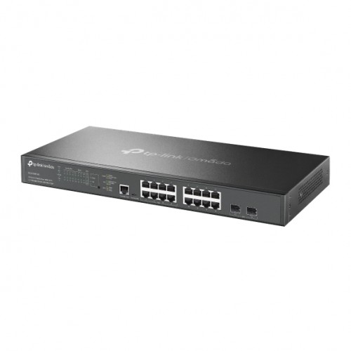 Switch 16-Port 2.5G and 2-Port 10GE SFP+ L2+ Managed with 8-Port PoE+ SG3218XP-M2 Omada TP-LINK