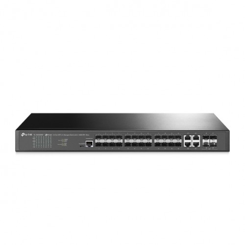 Switch 24-Port SFP L2+ Managed with 4 10GE SFP+ Slots TL-SG3428XF JetStream TP-LINK