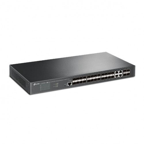 Switch 24-Port SFP L2+ Managed with 4 10GE SFP+ Slots TL-SG3428XF JetStream TP-LINK