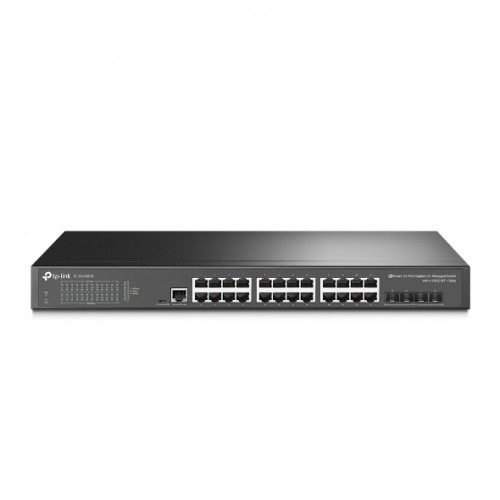 Switch 24-Port SFP L2+ Managed with 4 10GE SFP+ Slots TL-SG3428X JetStream TP-LINK