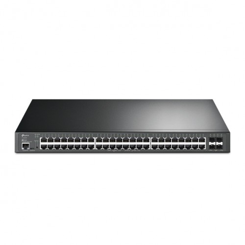 Switch 48-Port Gigabit and 4-Port 10GE SFP+ L2+ Managed with 48-Port PoE+ TL-SG3452XP JetStream TP-LINK