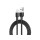 Καλώδιο φόρτισης & συγχρονισμού 2.4A USB A -> Lighting 1m full speed μαύρο NB208 XO