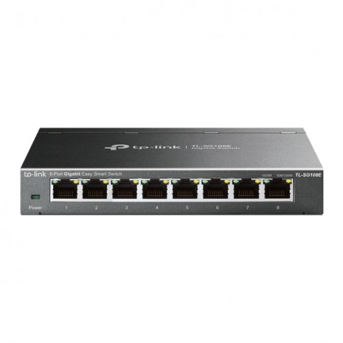 Switch 8-Port Gigabit Easy Smart TL-SG108E TP-LINK