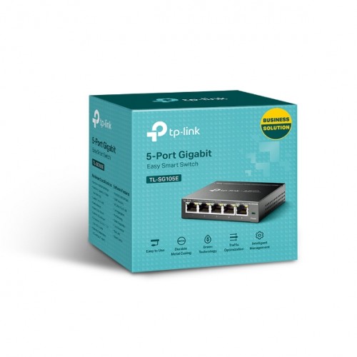 Switch 5-Port Gigabit Easy Smart TL-SG105E TP-LINK