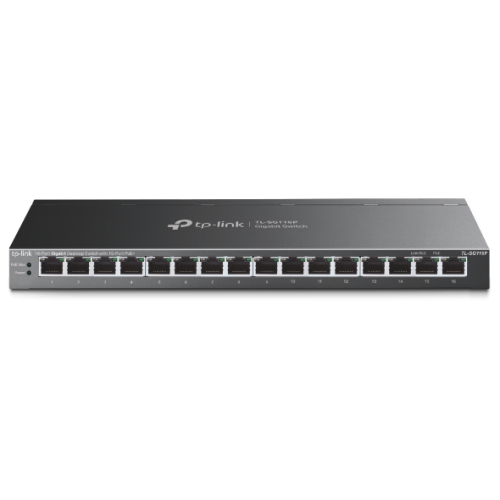 Switch 16-Port Gigabit Desktop with 16-Port PoE+ TL-SG116P TP-LINK