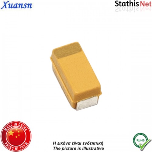 Πυκνωτής τανταλιού SMD 16V 100μF Xuansn