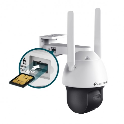 Κάμερα Pan Tilt 4MP 4mm Lens 4G Network Outdoor Full-Color VIGI C540-4G TP-Link