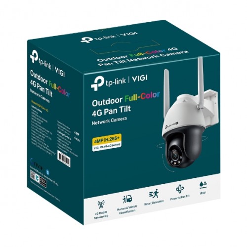 Κάμερα Pan Tilt 4MP 4mm Lens 4G Network Outdoor Full-Color VIGI C540-4G TP-Link