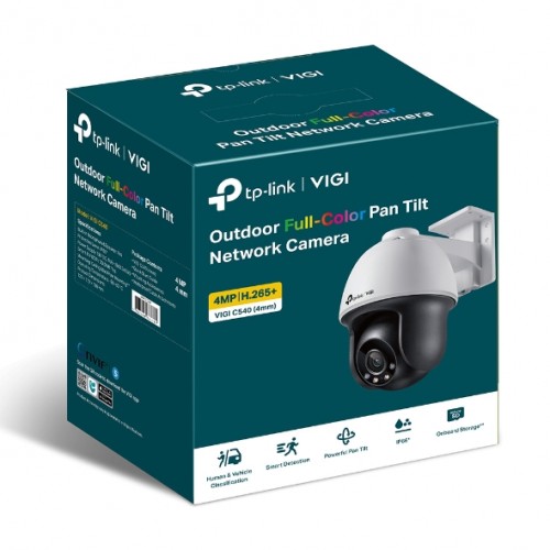 Κάμερα Pan Tilt 4MP 4mm Lens Network Outdoor Full-Color VIGI C540 TP-Link