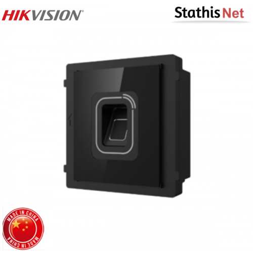 Μπουτονιέρα εισόδου module IP με αναγνώστη δακτυλικών αποτυπωμάτων & καρτών DS-KD-MFB Hikvision