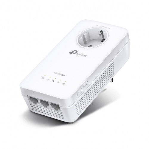 Powerline AC AV1300 Gigabit Passthrough Wi-Fi Extender TL-WPA8631P TP-LINK
