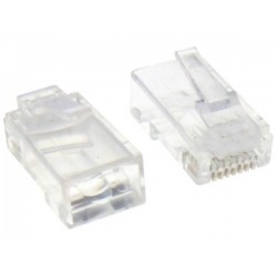 Φις τηλεφωνικό 8P8C RJ45 αρσενικό open type CAT6A ECT200601 CZT