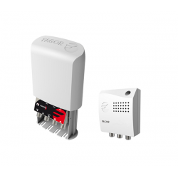 Ενισχυτής ιστού με τροφοδοτικό kit 1xFM + 2xUHF Gain 35dB LTE AML 930 DC D2 + FA242