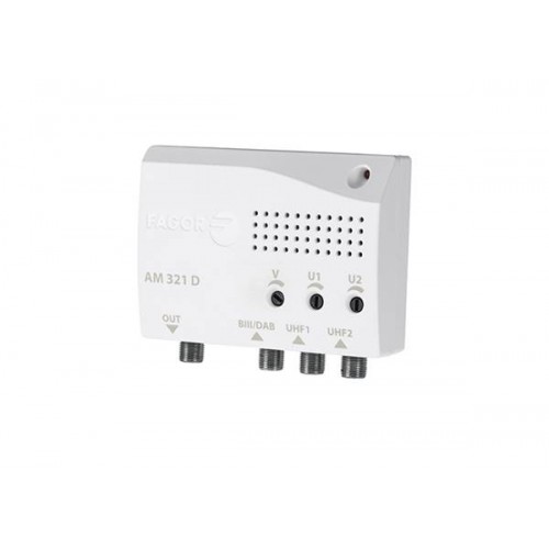 Ενισχυτής κεντρικής FM/ BIII-DAB / UHF 35dB AM 331 Fagor