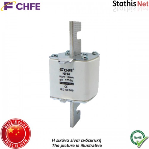 Ασφάλεια μαχαιρωτή 800A 500-690V AC gL-gG NH4 CHFE