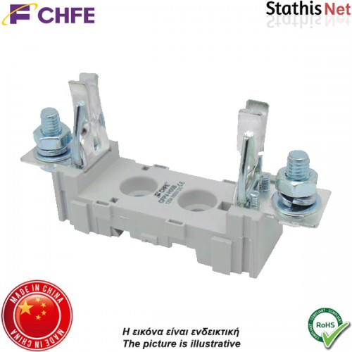 Βάση για μαχαιρωτή ασφάλεια 125A H00 CFPV-H00B CHFE
